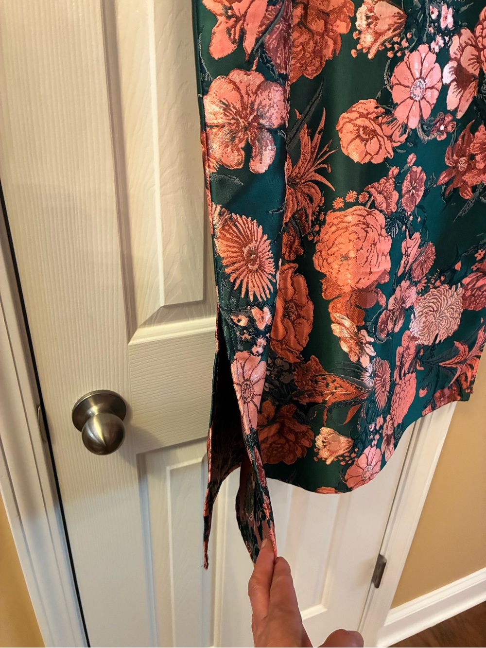Abbey Glass Bronwyn Forrest Pansy Blossom Dress Small. - Picture 5 of 14